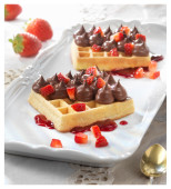 Waffle_cioccolato_fragole